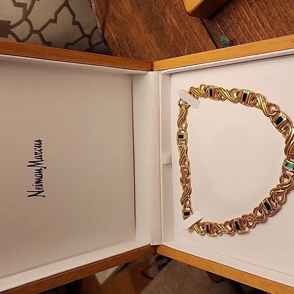 Vintage Swan Swarovski Crystal Collar Necklace - Picture 3 of 7